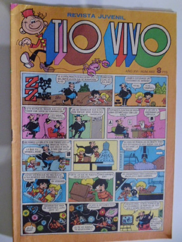 Revista Tio Vivo Nro. 662- Comic Español En Físico 