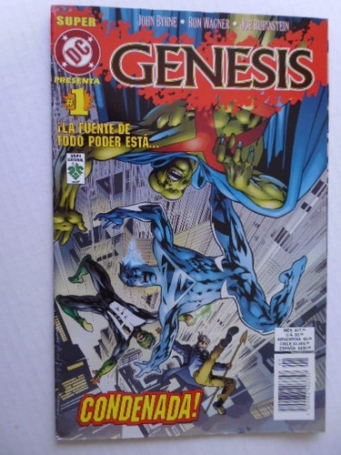 Super Dc Presenta Genesis Nro. 1 En Español Comic En
