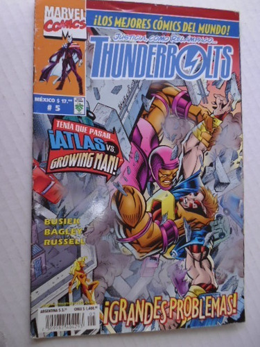 Thunderbolts Nro. 5 - Comic Físico En Español
