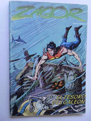 Zagor, Nro. 13 Ediciones Zinco España Comic En Físico