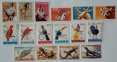 Belgica. Series: Zoológico Antwerp Y Pájaros Exóticos.