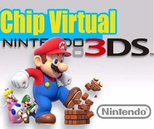 Chip Virtual 3ds 3dsxl 2ds New + 5 Juegos Tienda Física
