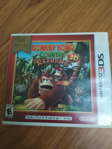 Donkey Kong 3d Juego Nintendo 3ds