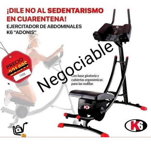 Ejercitador De Abdominales K6 (adonis) +discos 5 Kilos 100$