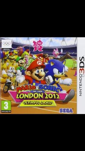 Juego De Nintendo 3ds Mario Y Sonic En Los Juegos Olímpicos