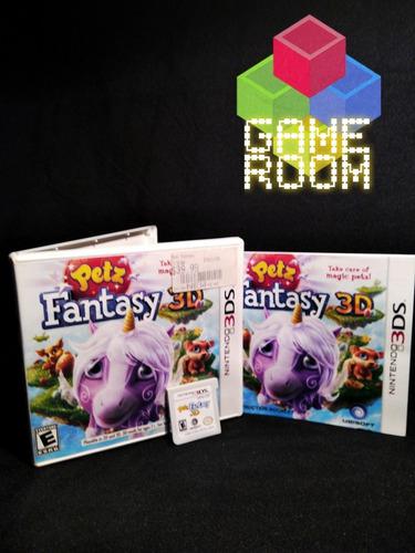 Juego Nintendo 3ds Petz Fantasy 3d