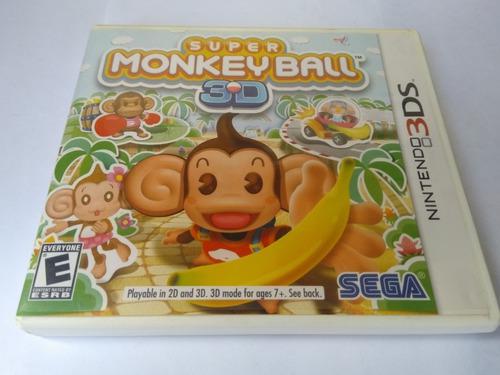 Juego Nintendo 3ds Super Monkeyball
