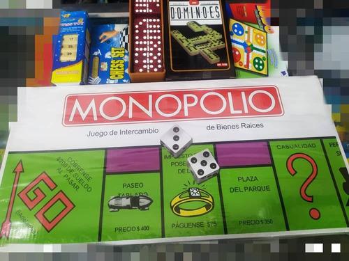 Juegos De Mesa, Ludo, Domino Monopolio Para Toda La Familia