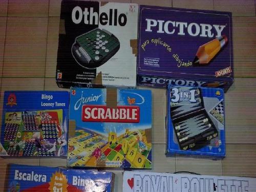 Juegos Mesa Pictory Othello Scrabble Bingo Royal Roulette