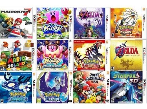 Juegos Para Nintendo 3ds Digital Pokemon Zelda Mario Etc