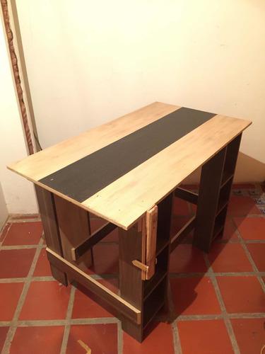 Mesa De Carpintería De Madera Rectangular