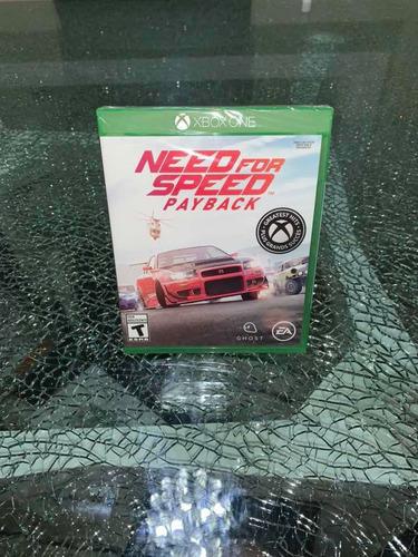 Need For Speed Payback Para Xbox One Nuevo Sellado