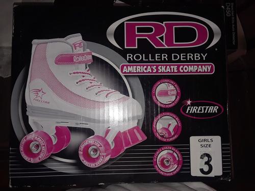 Patines Cuatro Ruedas Roller Derby Nuevos.