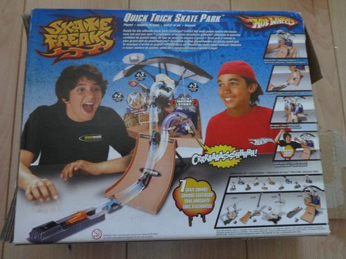 Pista Skate De Hot Wheels Modelo Skate Freaks