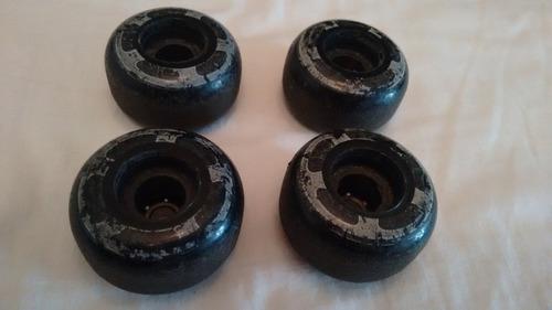 Set De 4 Ruedas De Skateboard 52 Mm