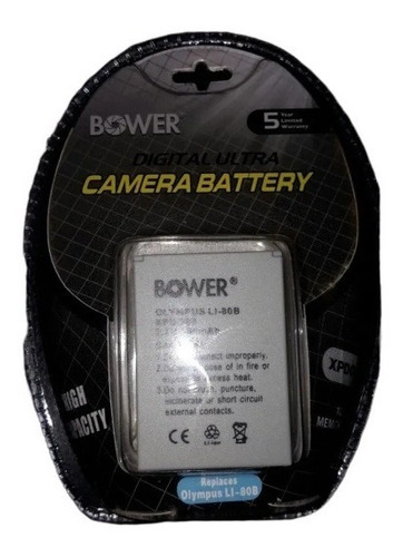 Bateria Bower Reemplazo Olympus Li-80b 3.7v 950mah Cámara