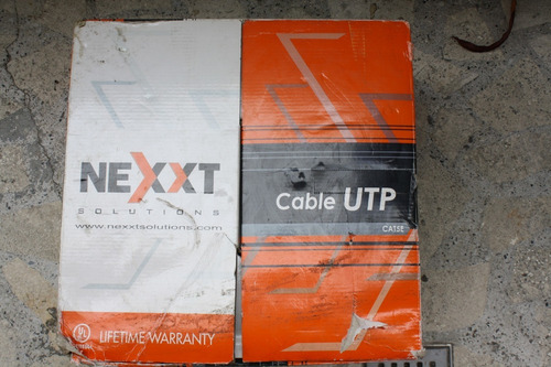 Cable Utp Marca Nexxt De 4 Pares