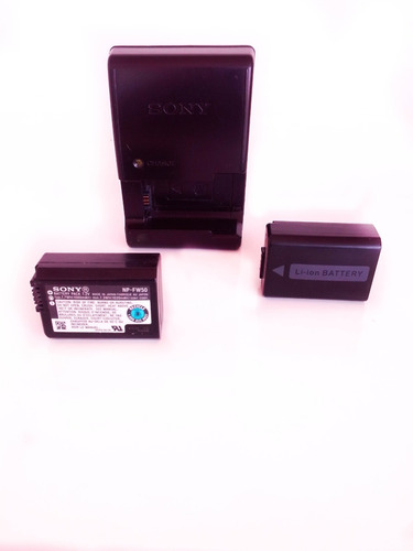 Cargador Y Baterias Para Cámara Fotográfica Sony Alpha A35