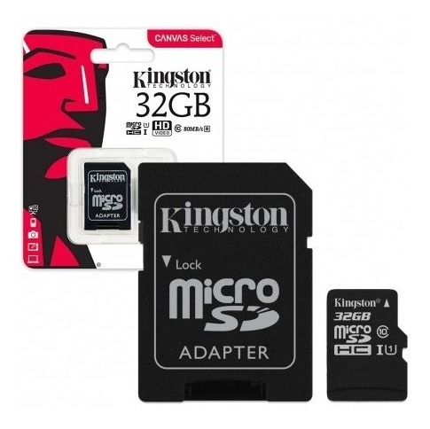 Memoria Micro Sd 32 Gb Kingston Clase 10 A1 ¡mercado
