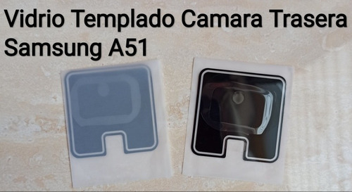 Vidrio Templado Camara Trasera Samsung A51- A71