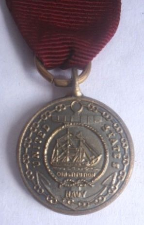 Antigua Medalla Americana Buena Conducta Los Marines