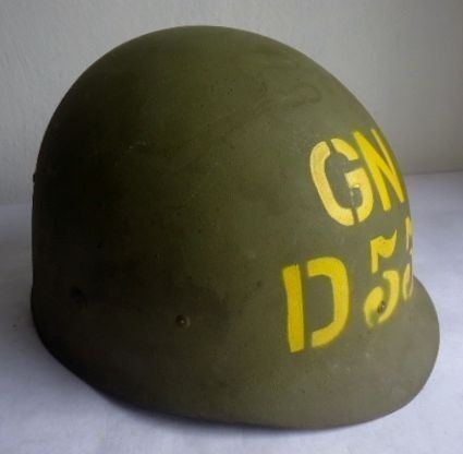 Antiguo Casco M1 Americano Usado Por La Gn Venezolana