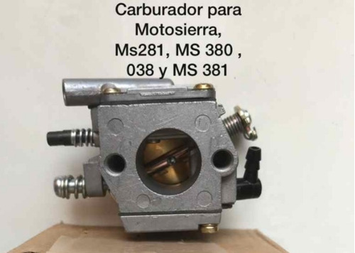 Carburador De Motosierra Ms 