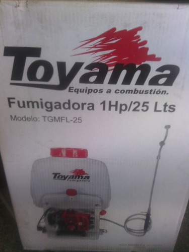 Fumigadora Aspejadora De Motor Toyama1hp/25 Lts