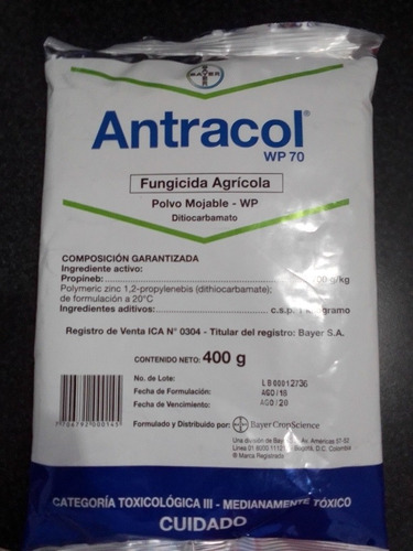Fungicida Agrícola Antracol Original Bayer Importado