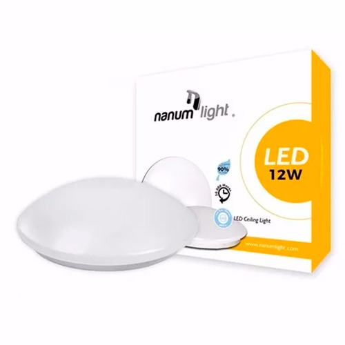 Lampara Led De Plafón 12w (v) k Nanum Light