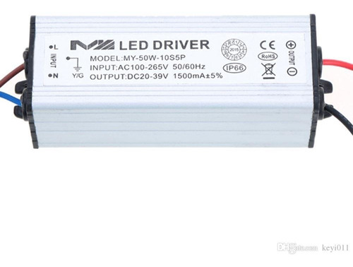 Led Driver 50w Transformador Para Reflector Led, Micro Drive