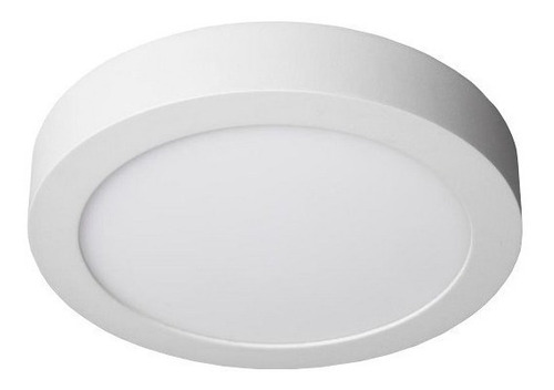 Panel Led 12w Superficial Redondo Multivoltage