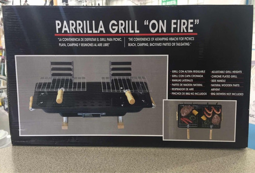 Parrillera Grill On Fire