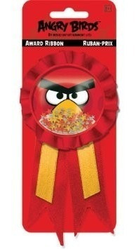 Pin De Honor - Distintintivo Para El Cumpleñero Angry Birds