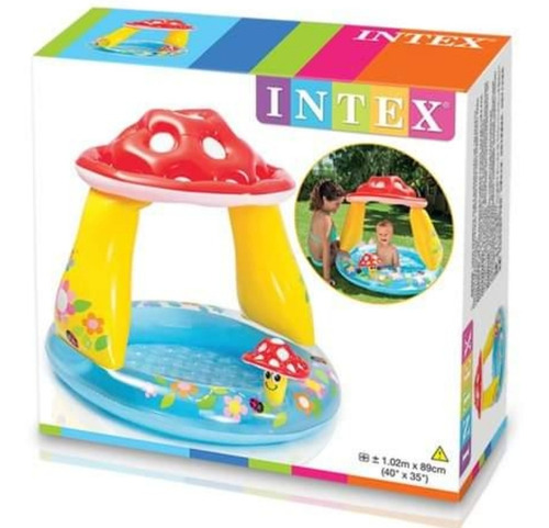 Piscina Inflable Para Bebes De Honguito