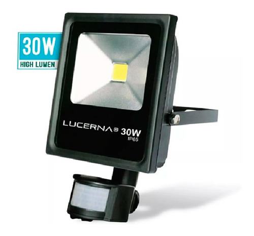 Reflector Led 30w Con Sensor Lucerna
