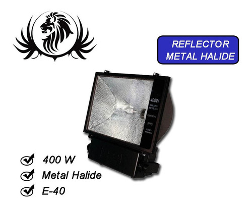 Reflector Metal Halide 400w C/kit Completo + Bombillo