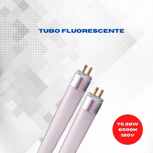 Tubo Fluorescente T5 28w 120v k Costo X 2unid