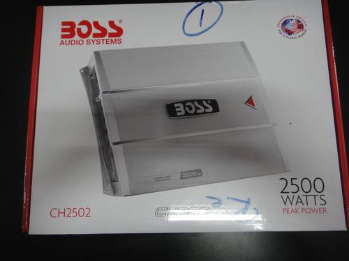 Amplificador Boss 2 Canales 2500w Ch2502