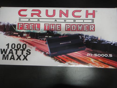 Amplificador Crunch 1000w 5 Canales P1-5000.5