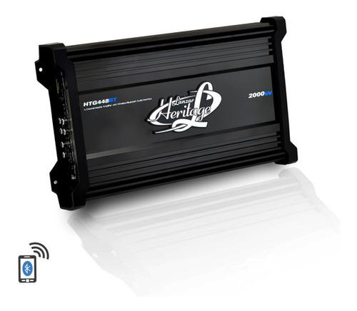 Amplificador Lanzar Htg448bt 2000 V (4 Canales) Bluetooth