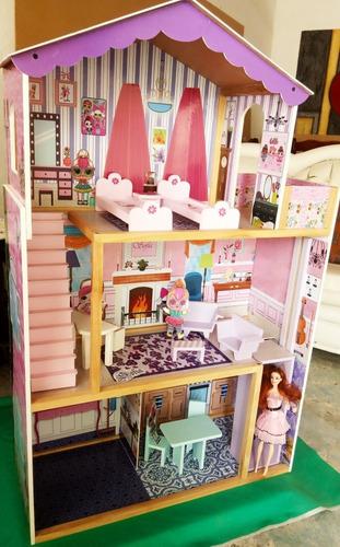 Barbie Casa De Madera
