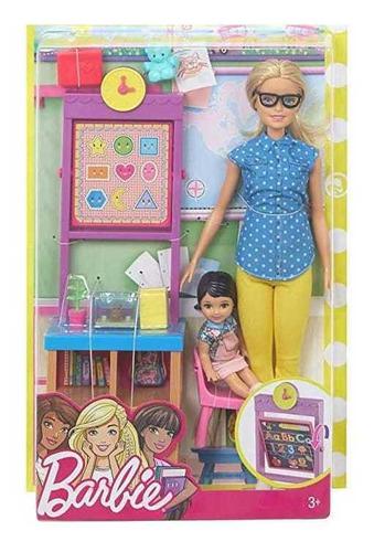 Barbie Fashionista. Profesora. Muñeca Niña Juguete