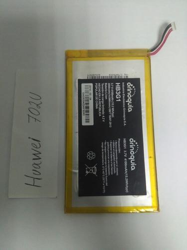 Bateria Tablet Compatible S7-702u Hb3g1 Huawei 4100mah.