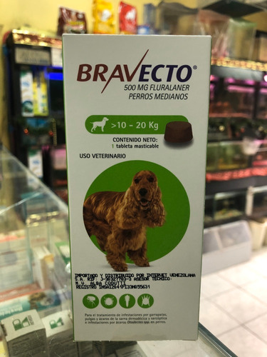 Bravecto Para Perros De 10 A 20 Kg