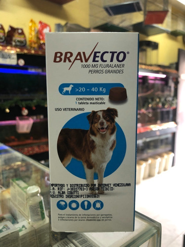 Bravecto Para Perros De 20 A 40 Kg