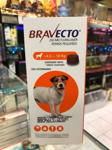 Bravecto Para Perros De 4,5 A 10 Kg