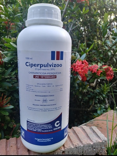 Ciperpulvizoo Cipermetrina 20% Garrapaticida Mosquicida