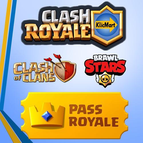 Clash Royale Pase De Oro Clash Of Clans Brawl Stars Klicmart