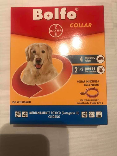 Collar Antipulgas Antigarrapatas Bolfo De Bayer Perros Gatos